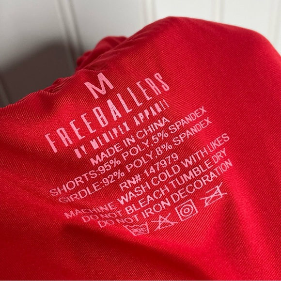 Freeballers Colorblock 6" Athetic Gym Performance Sport Shorts - Picture 6 of 7